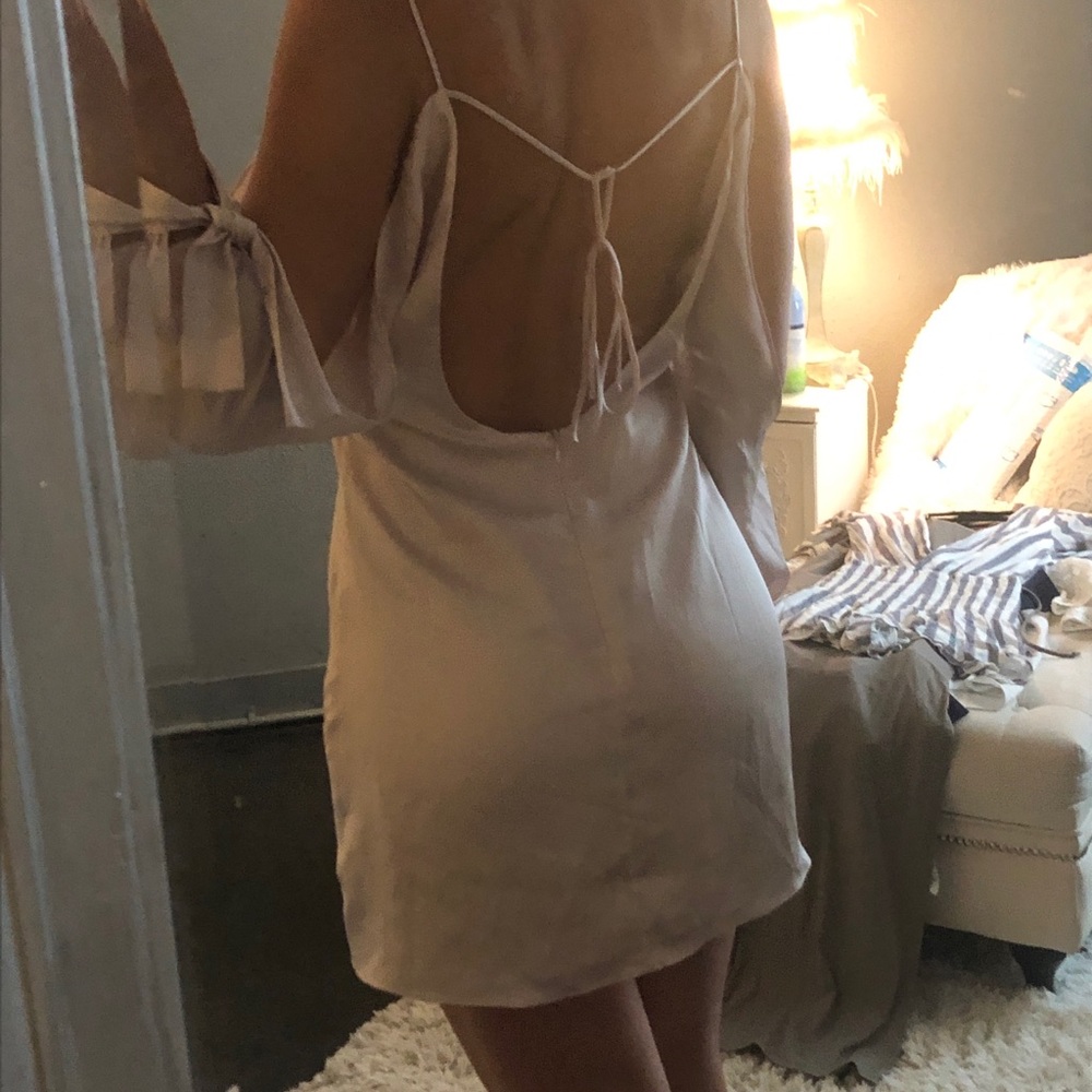 Blush Color mini dress